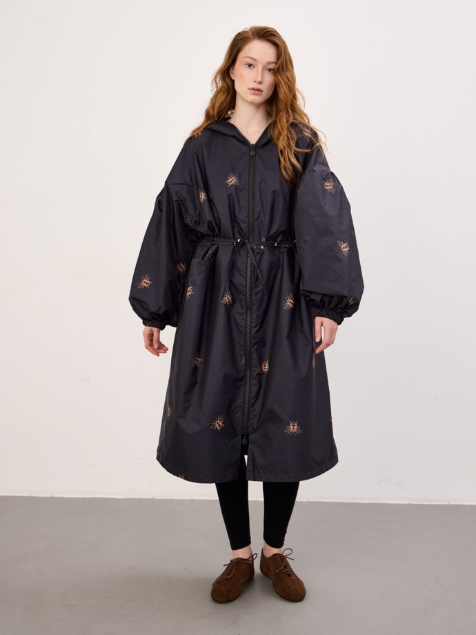 Плащ с пчелками
