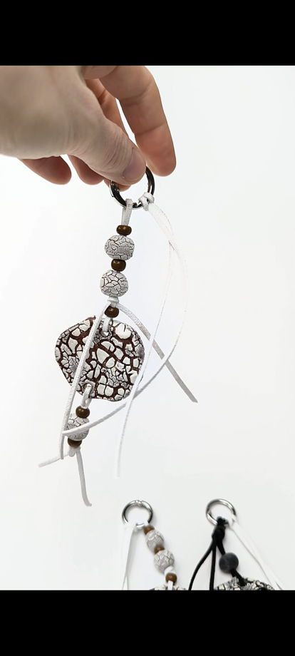 Обвес на сумку овечка коричневая и чёрная