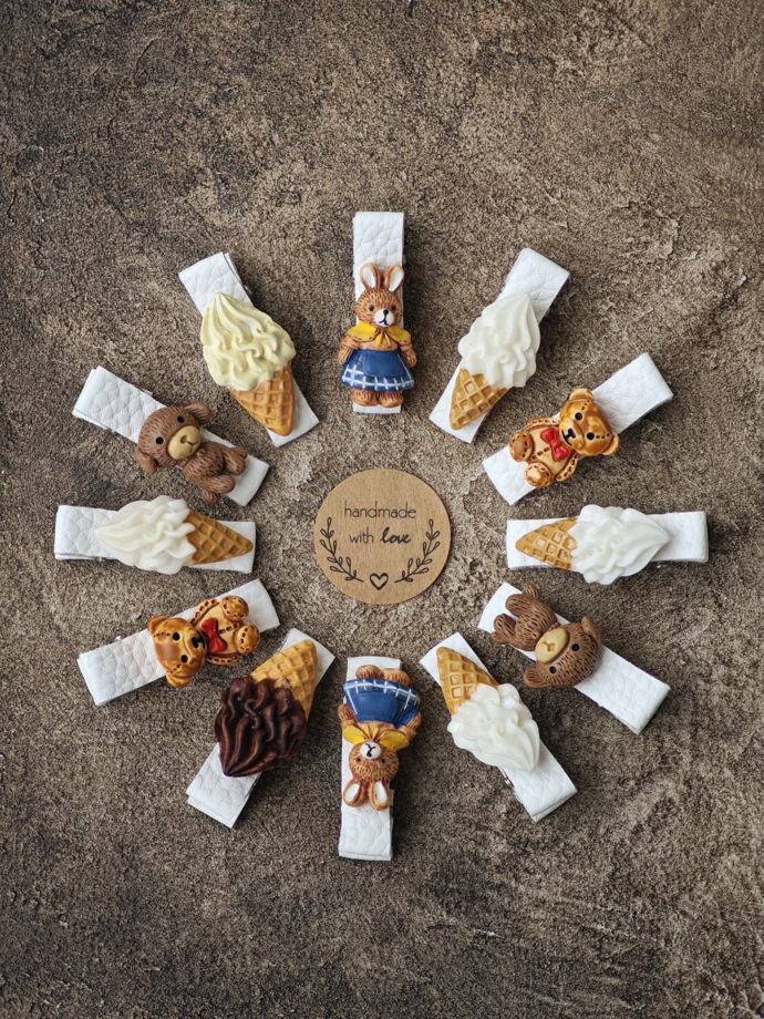 Заколки для волос: "Детство"