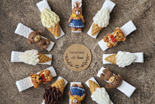 Заколки для волос: "Детство"