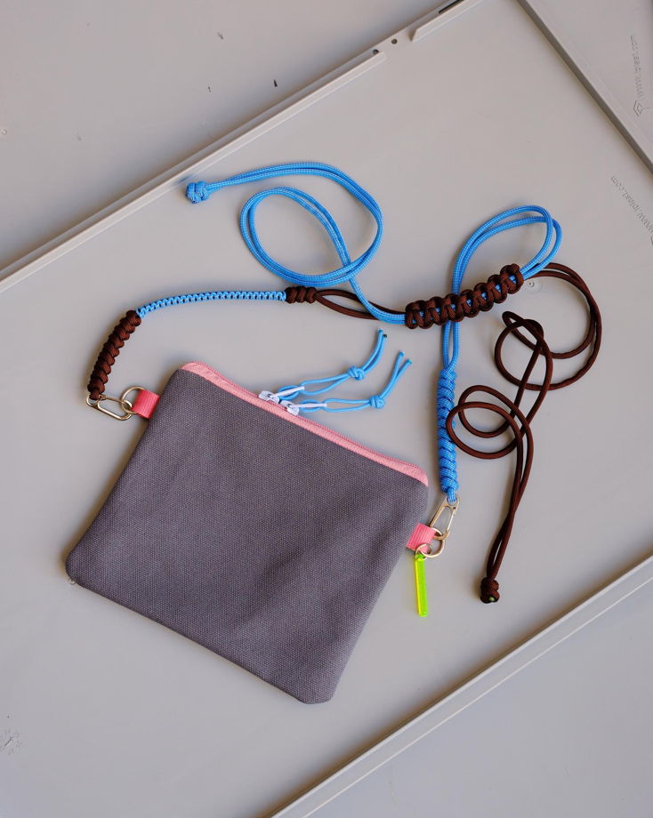 СУМКА СЕРАЯ KNOTTY WORKSHOP GRAY BAG