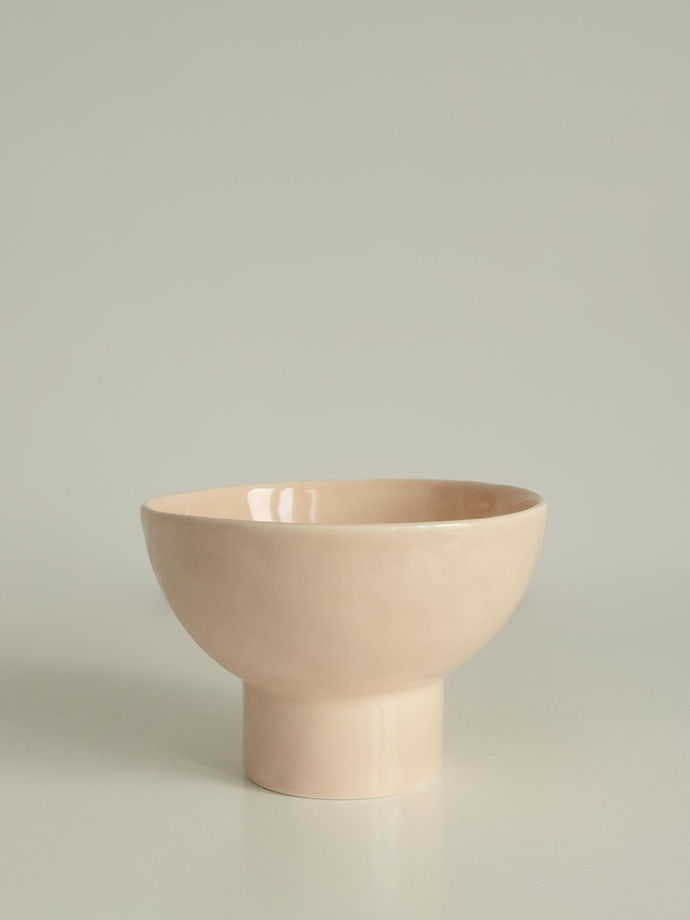 Ваза для кензана керамическая персиковая