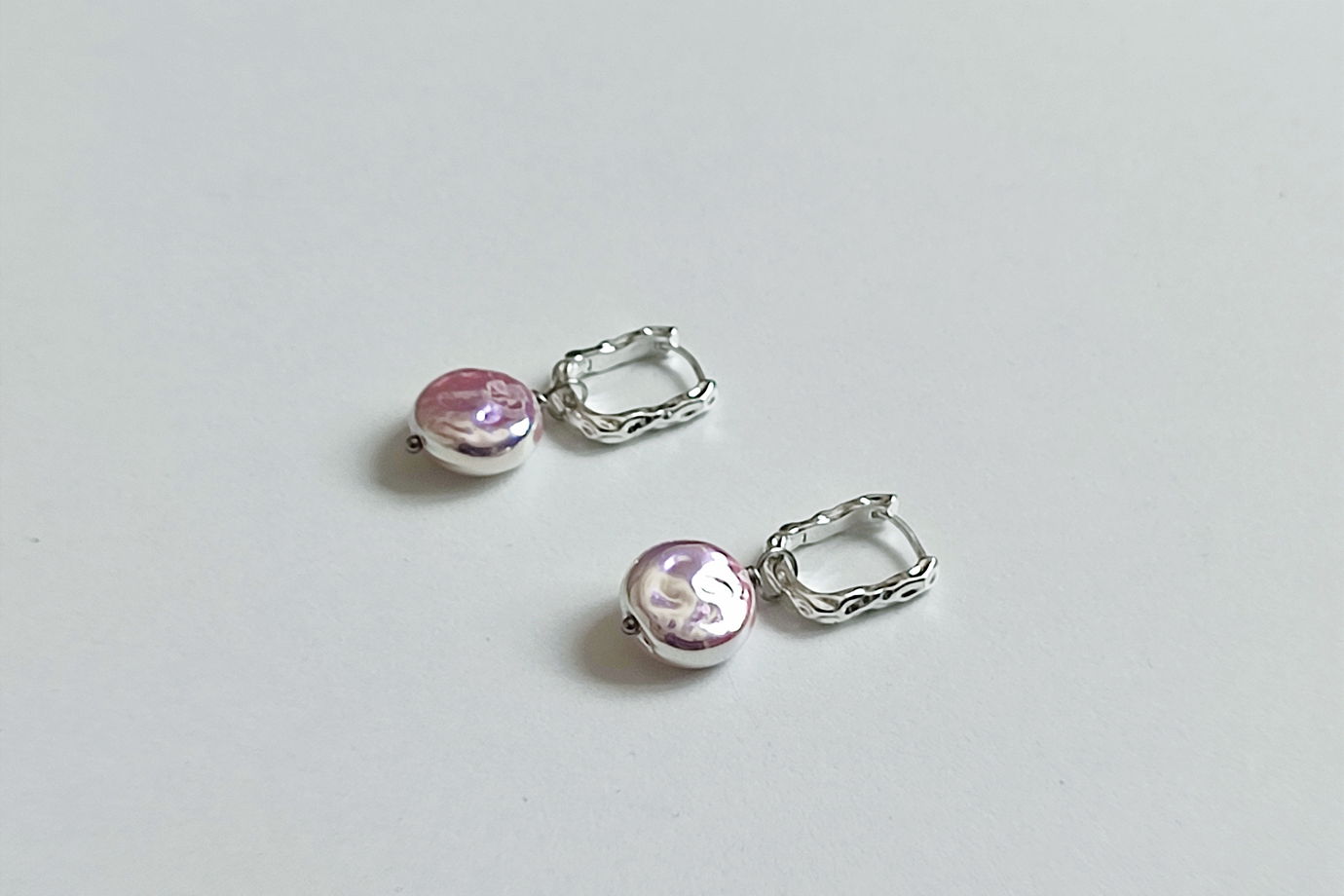 Серьги-конго с жемчугом