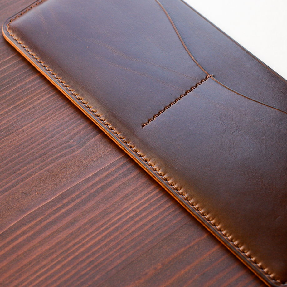 Ежедневник А5 из кожи Horween Brown, ручной работы, блокнот