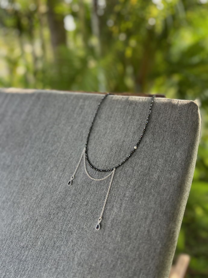 Чокер из шпинели